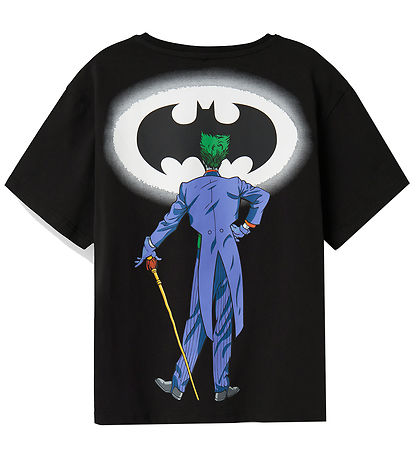 Name It T-shirt - NkmOtto Batman - Sort