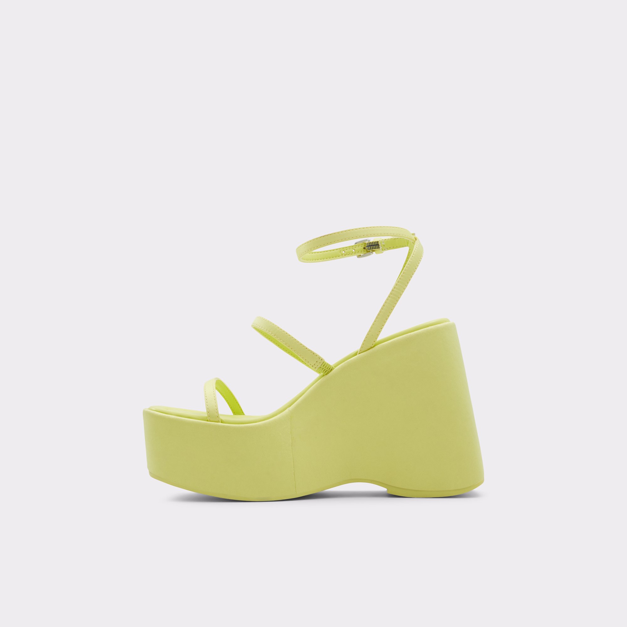 Kasie Medium Yellow Women Wedges & Espadrilles