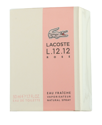 Lacoste Eau de Lacoste L12.12. Female Rose Eau Fraîche Eau de Toilette Spray 50ml