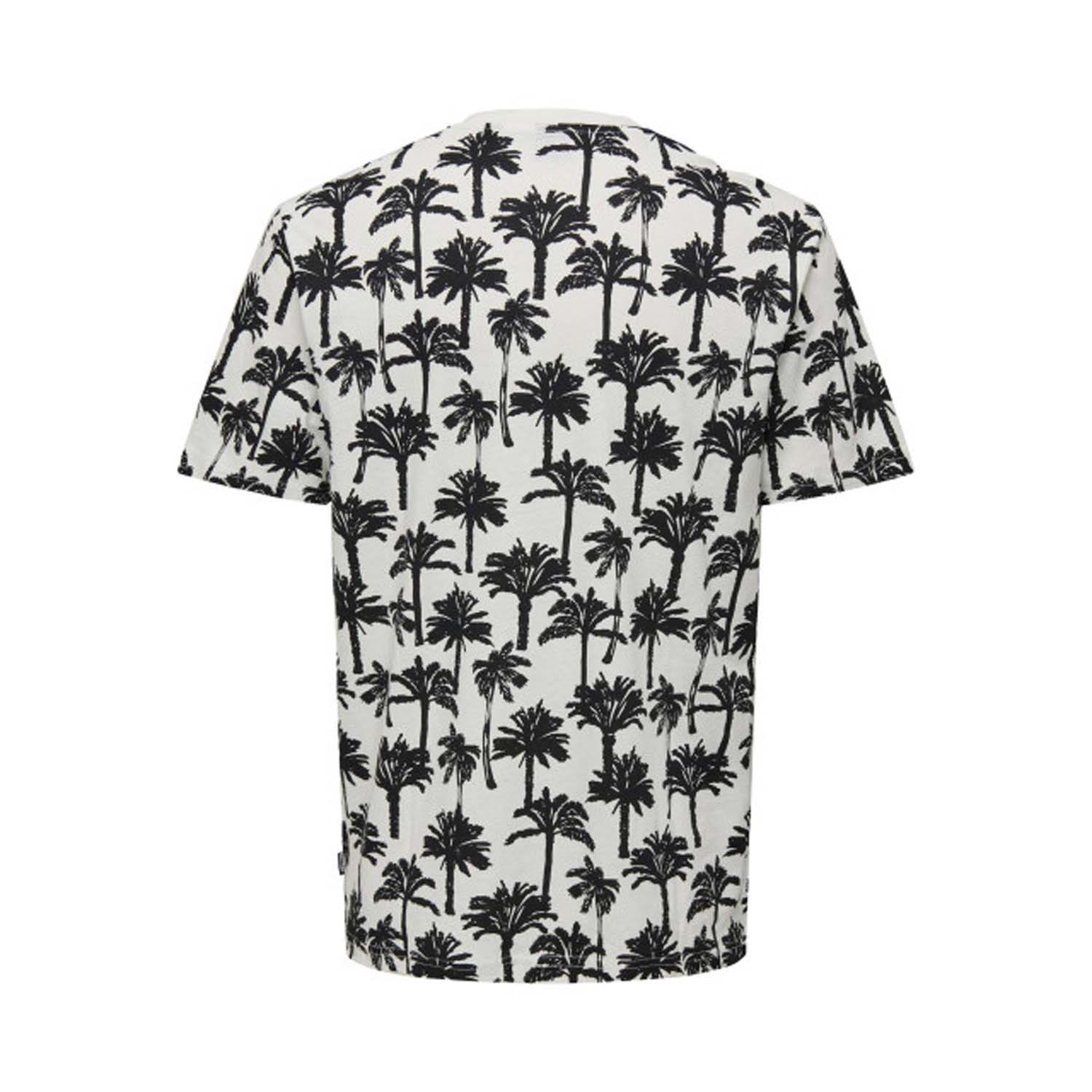 ONLY & Sons  Kylen Linen Palm Tee