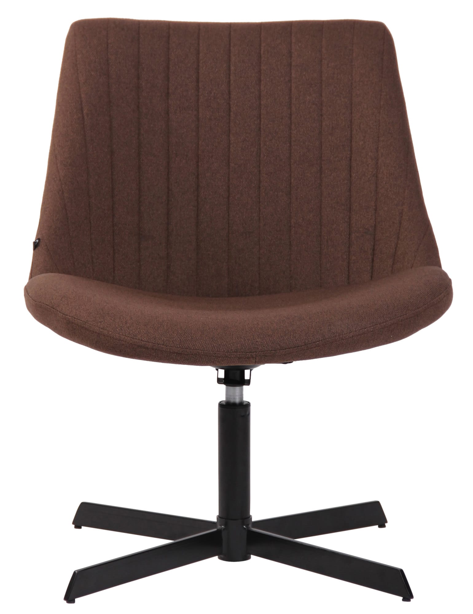 CLP Lounger Granby I 360 Grad Drehbarer Relax Sessel Mit Stoffbezug I Ergonomisches Design Mit Bodenschonern I Polsterstuhl Mit Rückenlehne