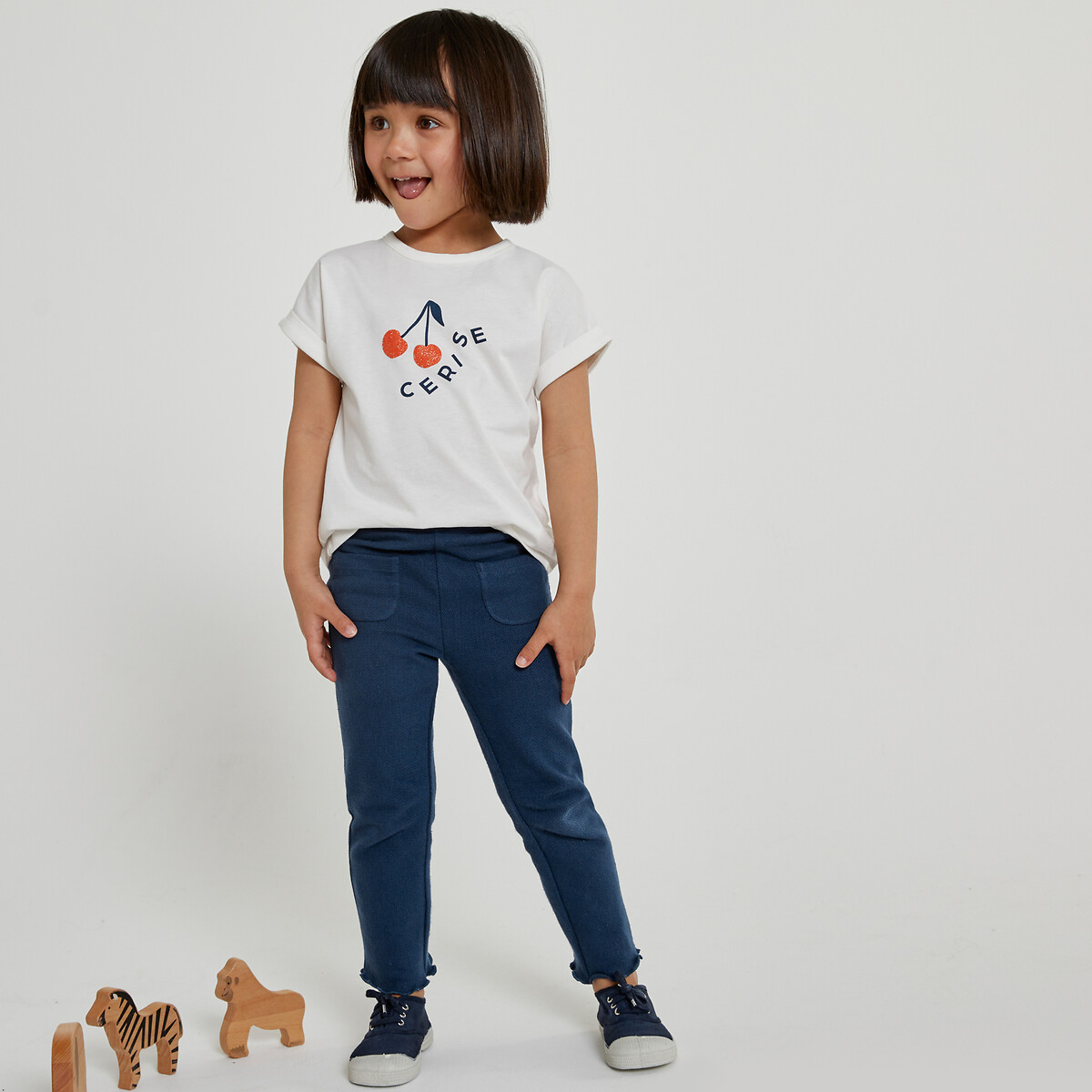 COLEÇÃO LA REDOUTE<br>Conjunto de 4 camisetas de manga curta