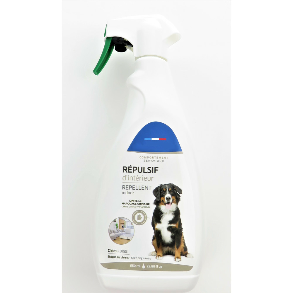Répulsif d'intérieur en spray, 650 ml, chien