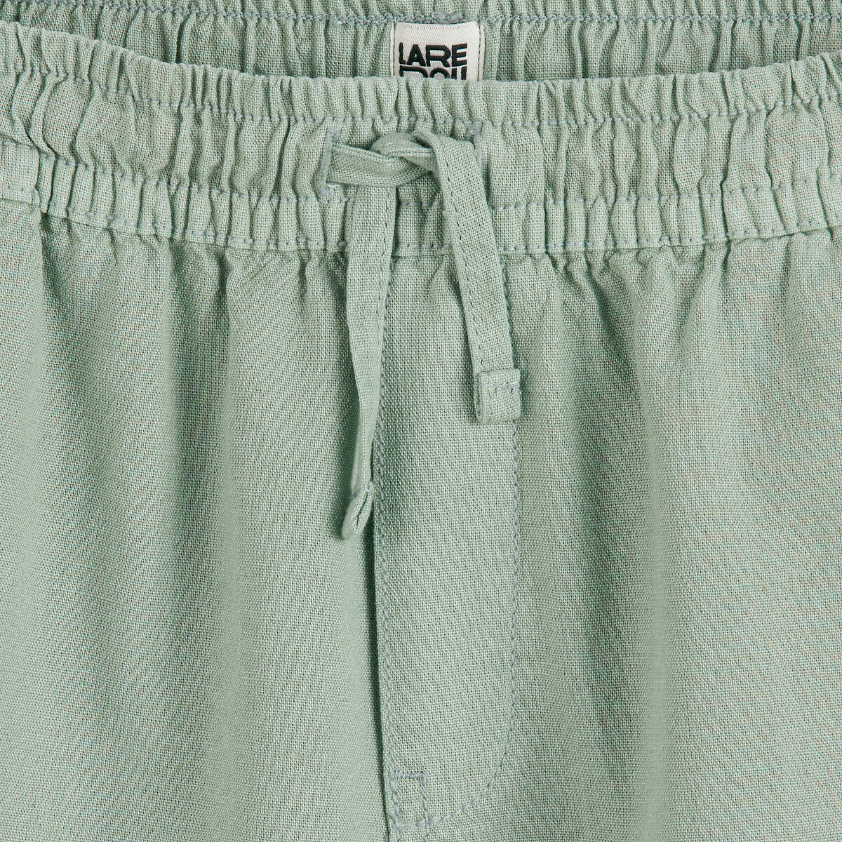 COLEÇÕES LA REDOUTE<br>Bermudas de algodão/linho
