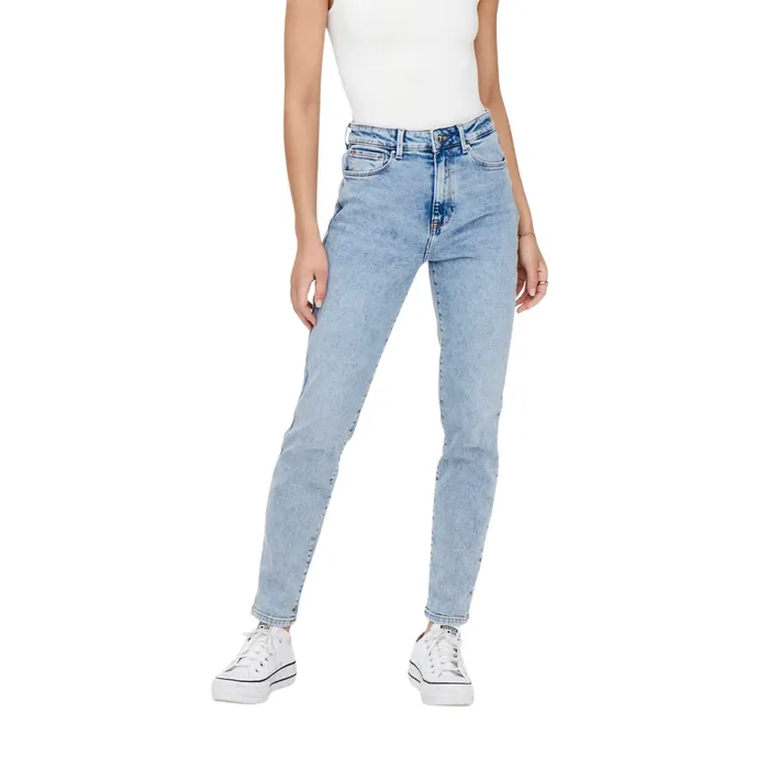 Only Emily Stretch High Waist Straight Fit Jeans Dames