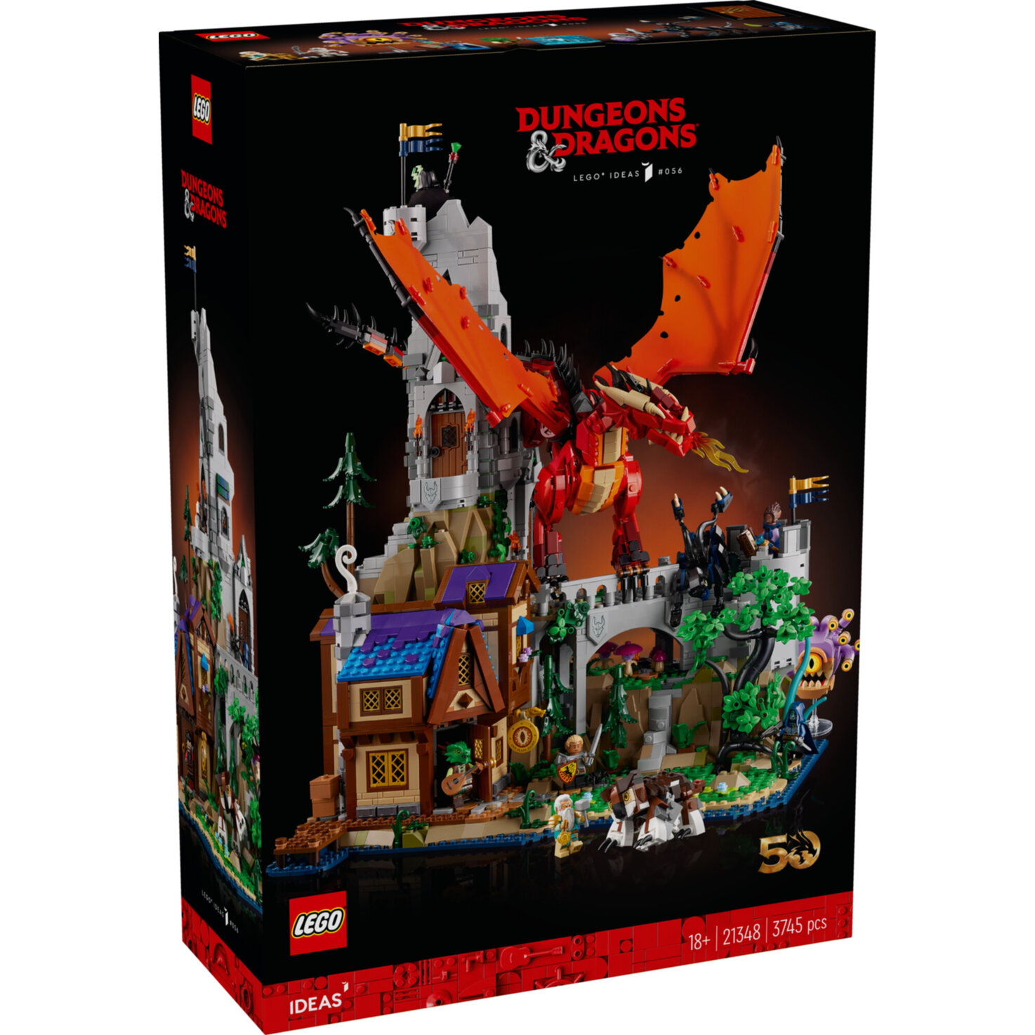 LEGO® Ideas 21348 Dungeons & Dragons: Die Sage vom Roten Drachen (LEGO® Rare Set)