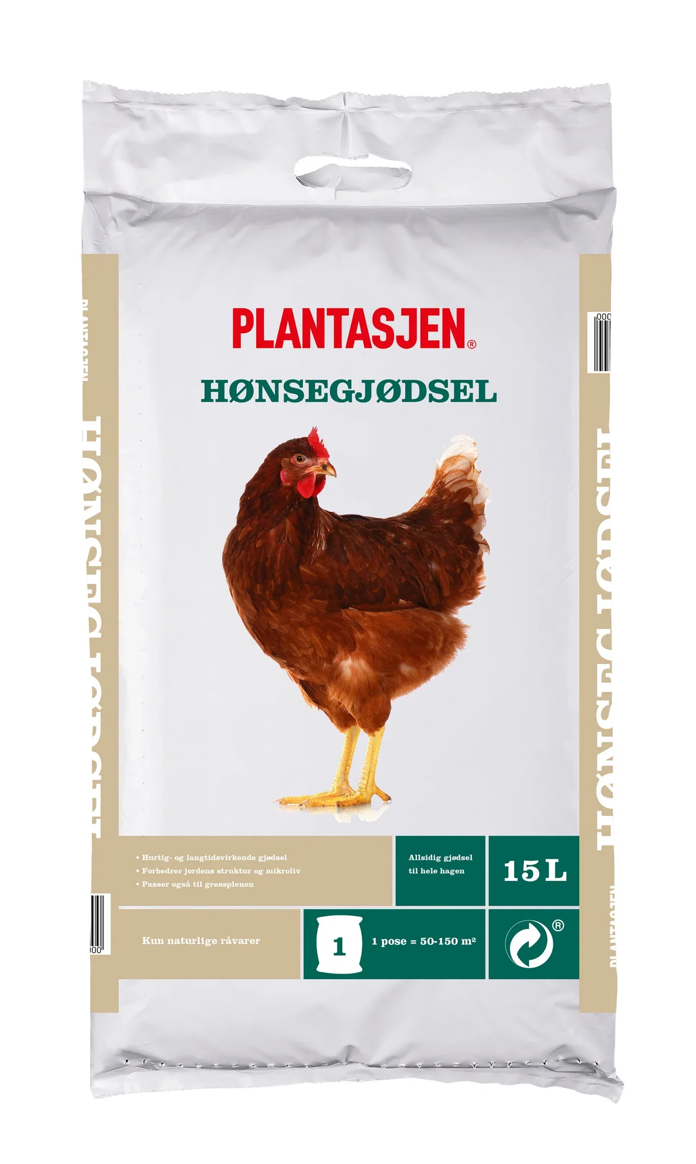 Hønsegjødsel 15 L