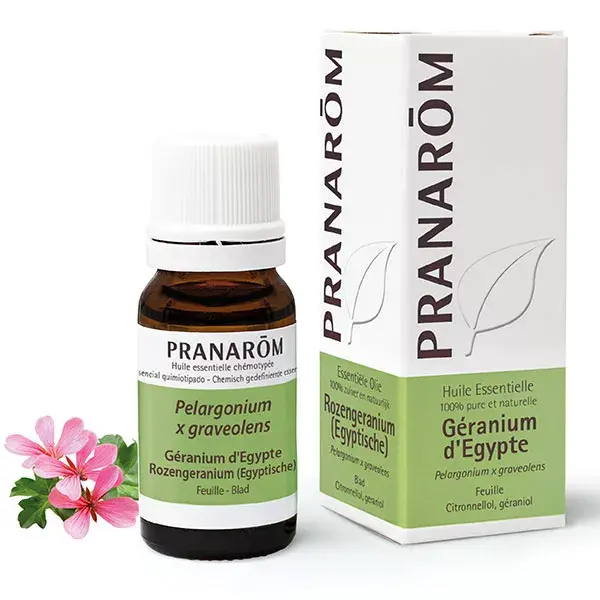 Óleo Essencial de Gerânio Egípcio Pranarom 10ml