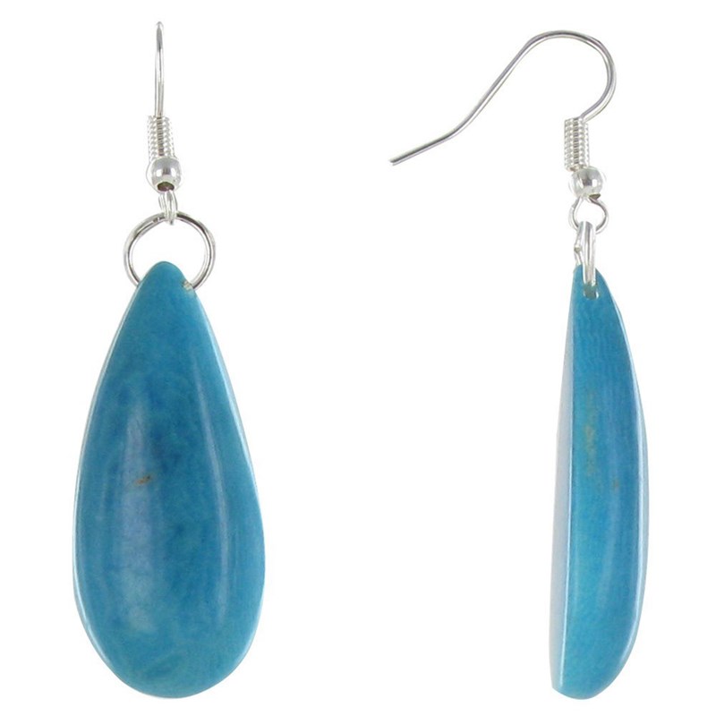 Boucles d'Oreilles Goutte en Tagua - Classics