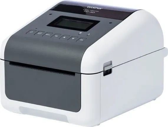 Brother TD-4550DNWB - Etiketprinter - direkte termisk - Rulle (11,8 cm) - 300 x 300 dpi - op til 152.4 mm/sek. - USB 2.0, LAN, seriel, Wi-Fi(n), USB vært, Bluetooth 4.2