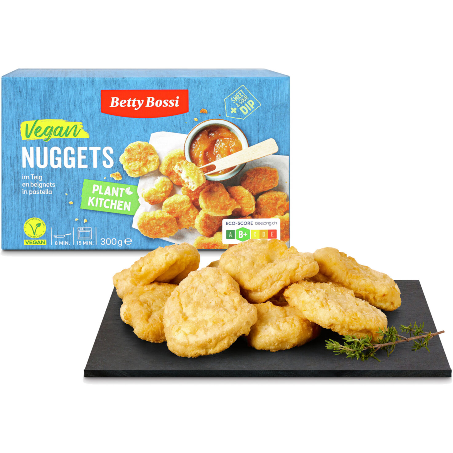 Betty Bossi Plant Kitchen Nuggets im Teig -