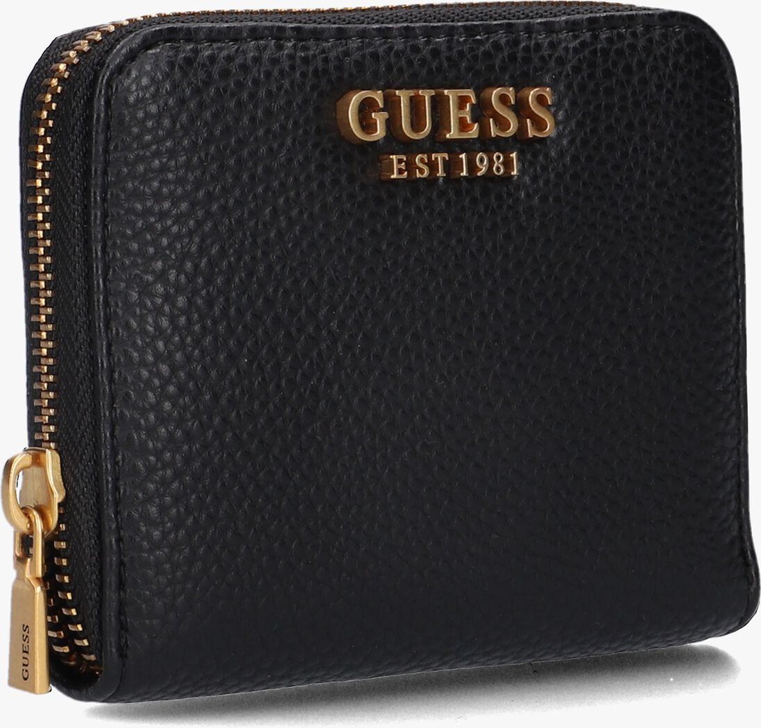 GUESS zwarte guess portemonnee laryn slg small zip around