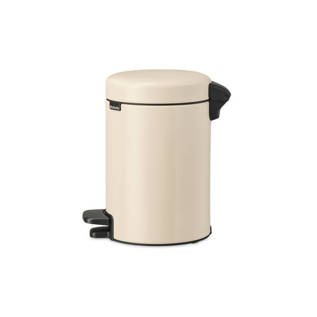 Brabantia NewIcon pedaalemmer 3 liter met kunststof binnenemmer - Soft Beige