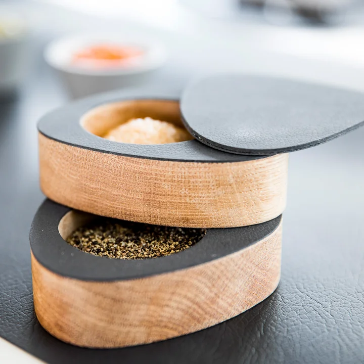 Lind DNA - Salt & Pepper Aufbewahrung, Eiche / Nupo anthrazit