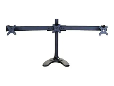 Neomounts FPMA-D700DD3 - Stativ - for 3 LCD skærme - sort - skærmstørrelse: 10