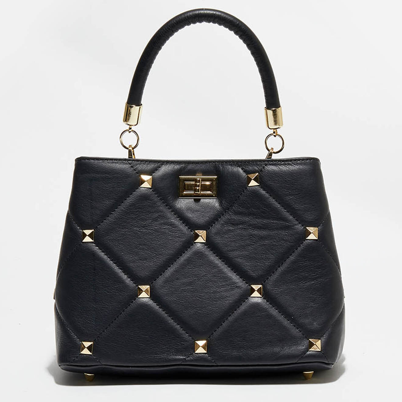 Christian Laurier Sac à main en Cuir Ayden noir - 28x15.5x20 cm