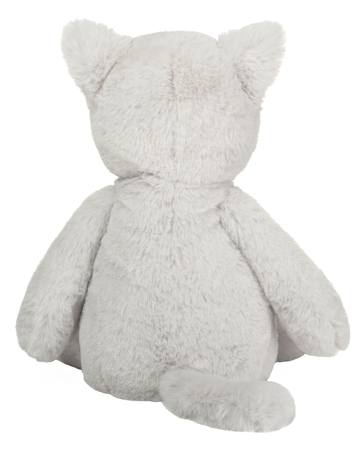 Kuscheltier SCHLENKERKATZE TRIXI (32 cm) in hellgrau