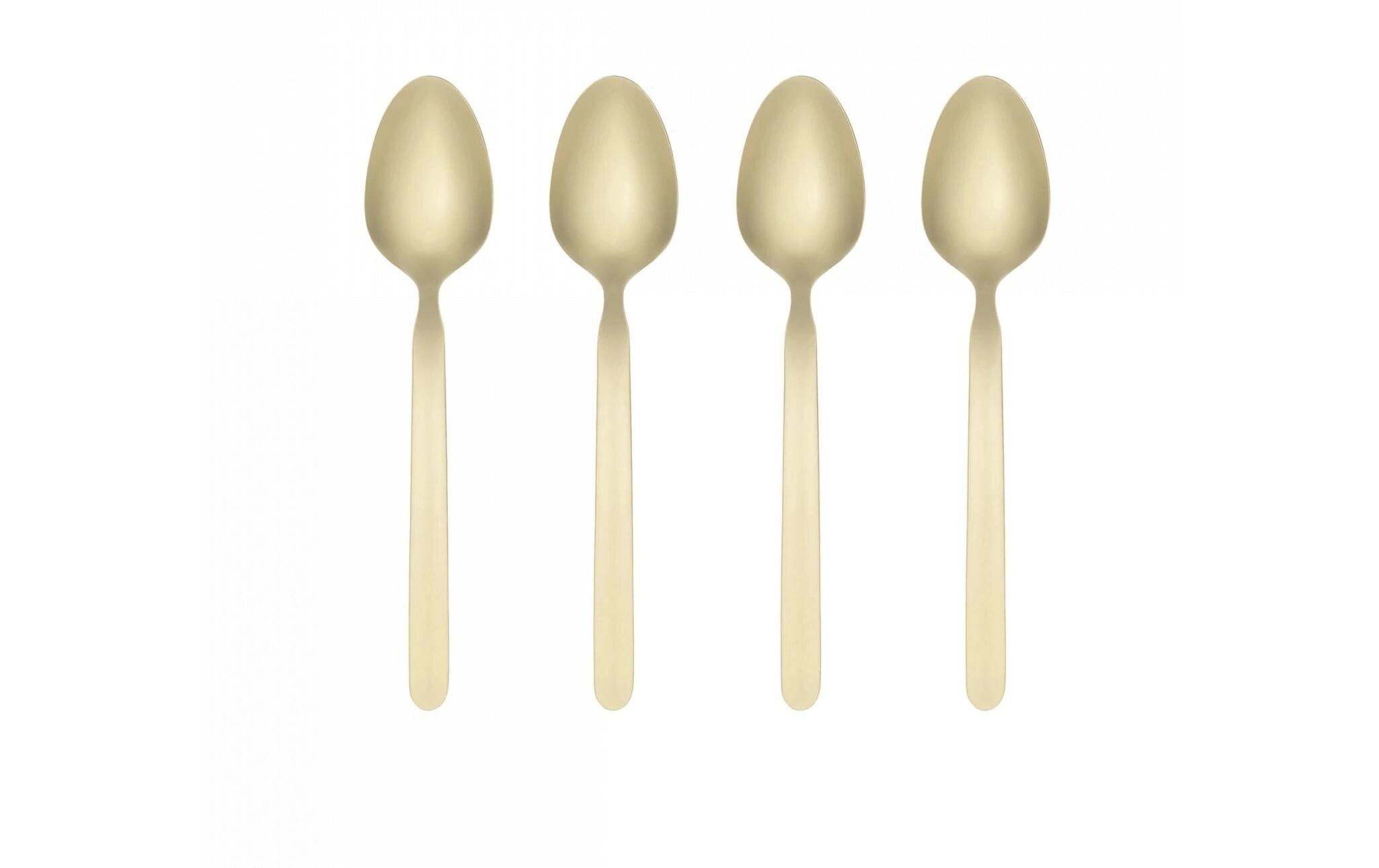 Espressolöffel Stella 4 Stück, ChampagnerEspressolöffel-Set