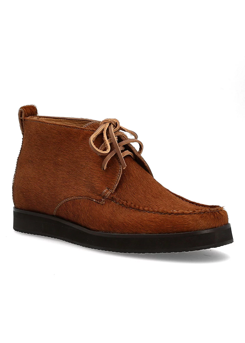 PLATFORM CHUKKA POULAIN TAN