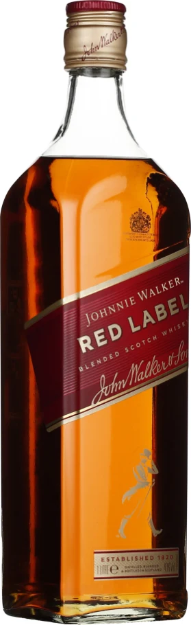 JOHNNIE WALKER RED LABEL 1LTR