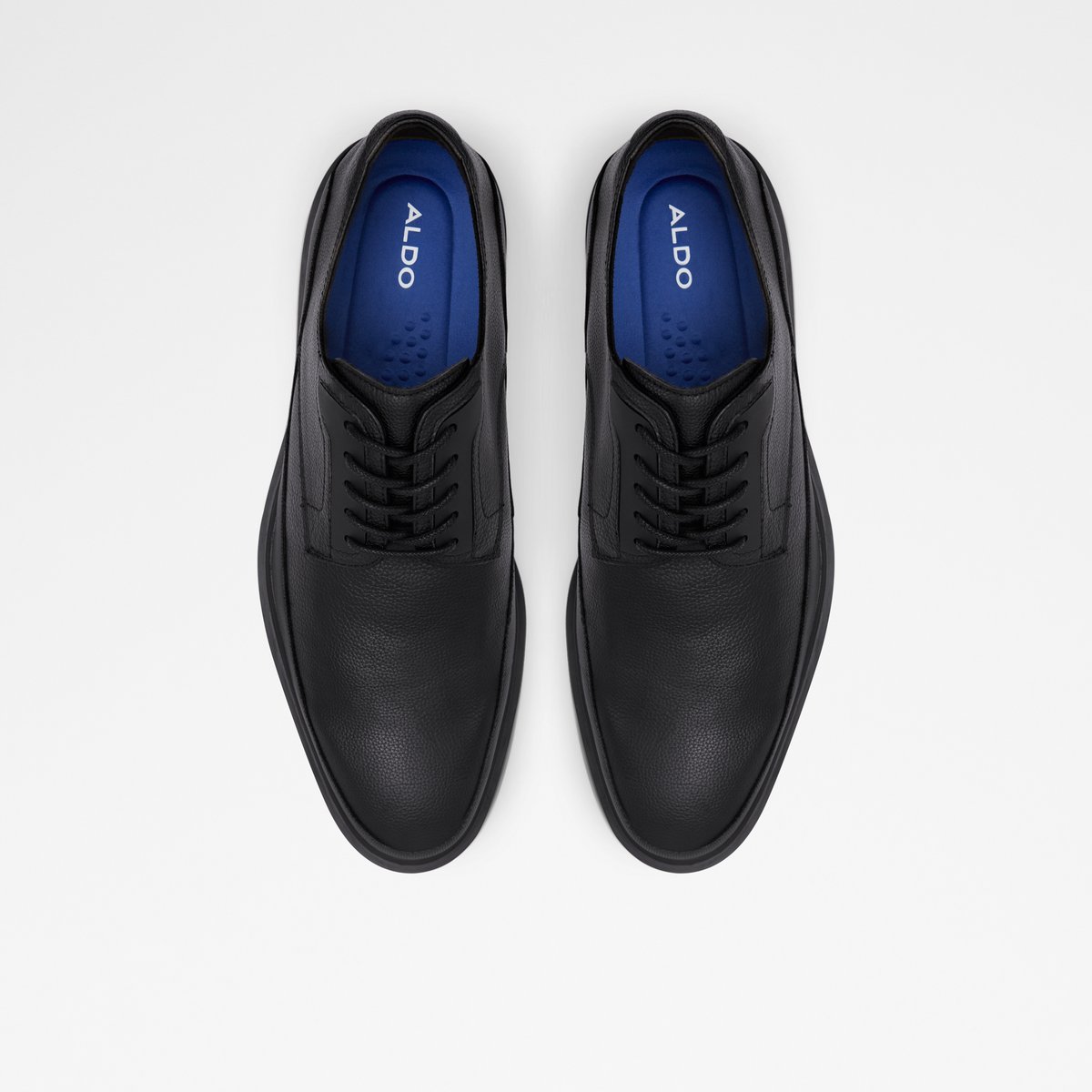 Eaton Black Synthetic Smooth Men Casual Shoes