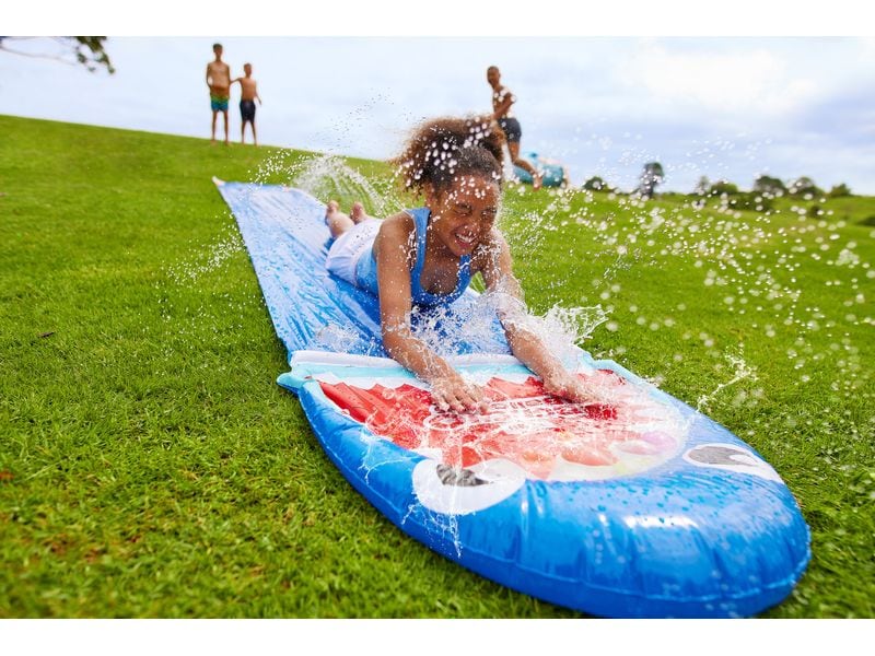 Zuru Wasserrutsche Hai Bunch O Balloons Wasserspielzeug mit 100  Wasserballoons