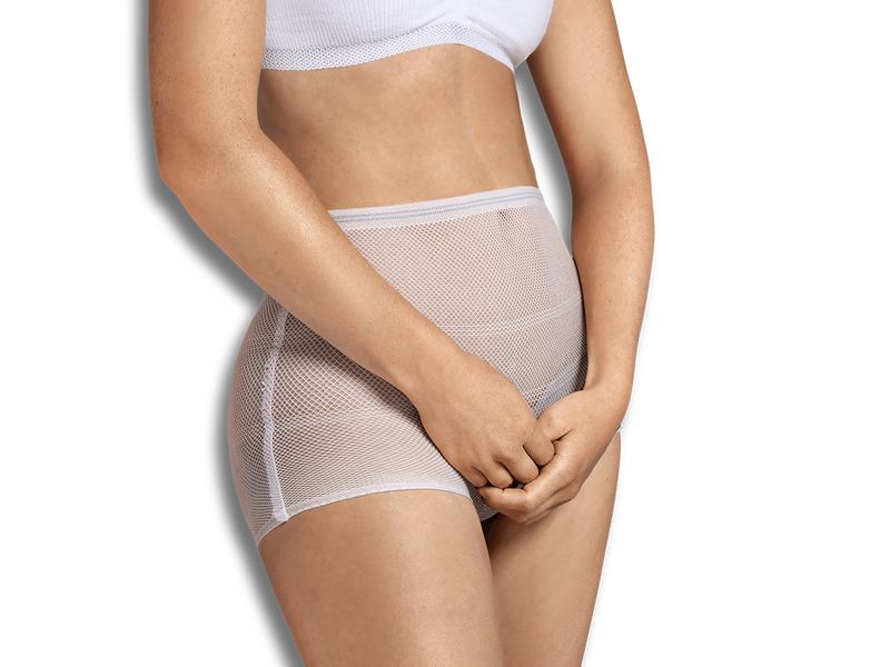 Carriwell Krankenhaus Unterhose 4er Set, Weiss Gr. One Size Einweg-Unterhose, 4 Stück