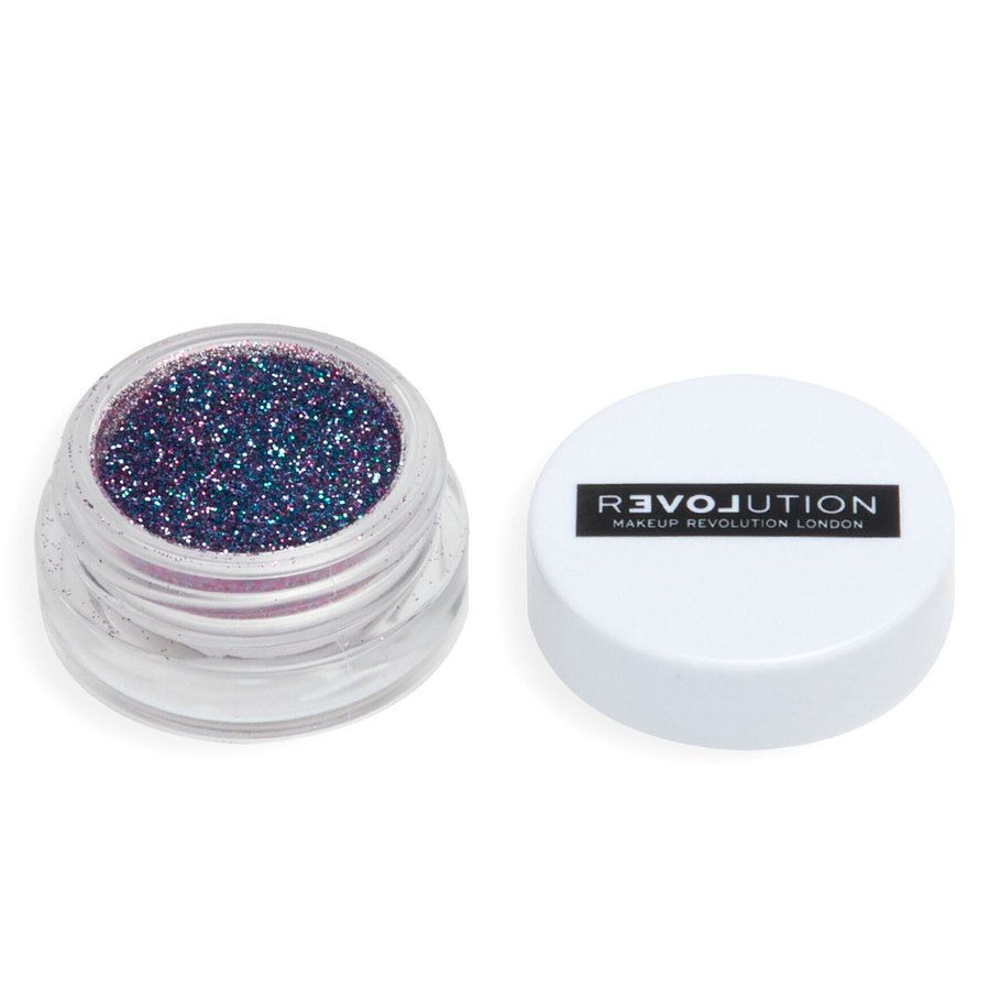 Makeup Revolution Relove Euphoric Glitter Pot Blue Frost 2g