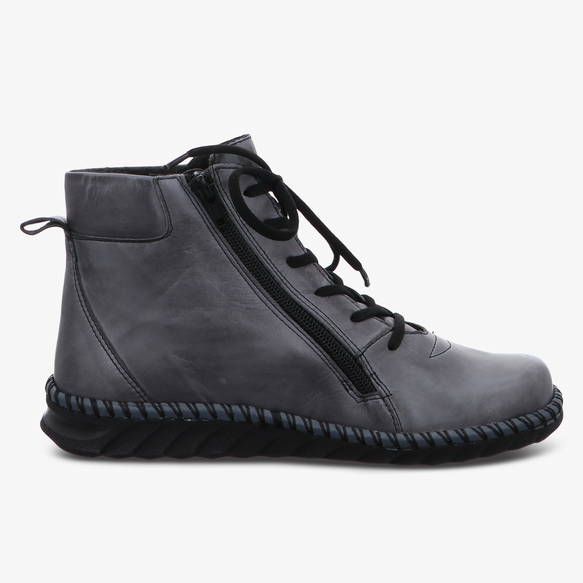 Gemini Damen Schnürstiefeletten grau