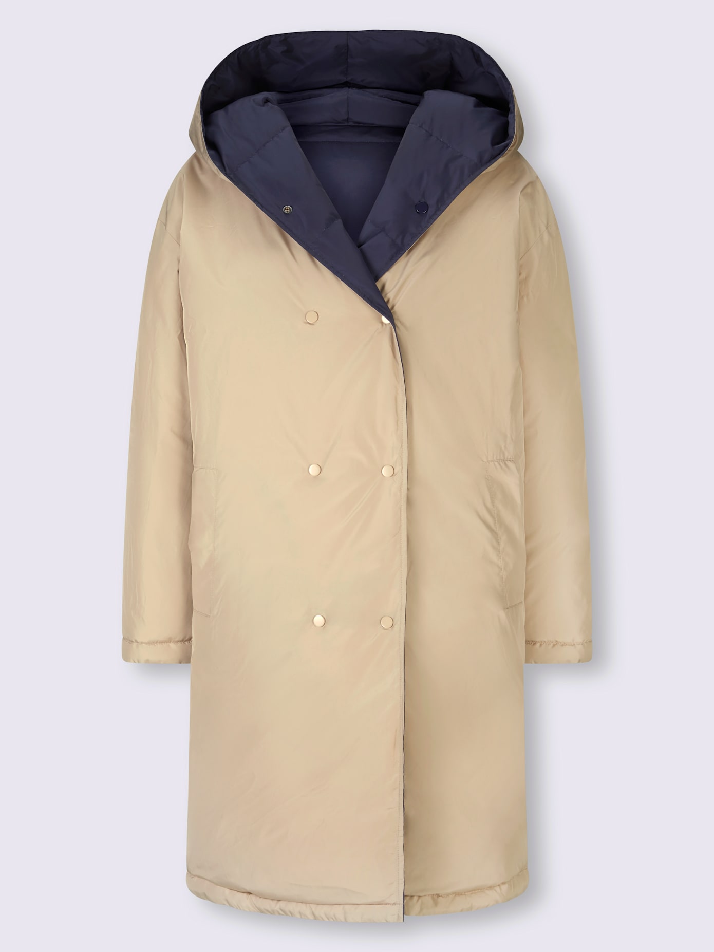 Manteau réversible modèle réversible