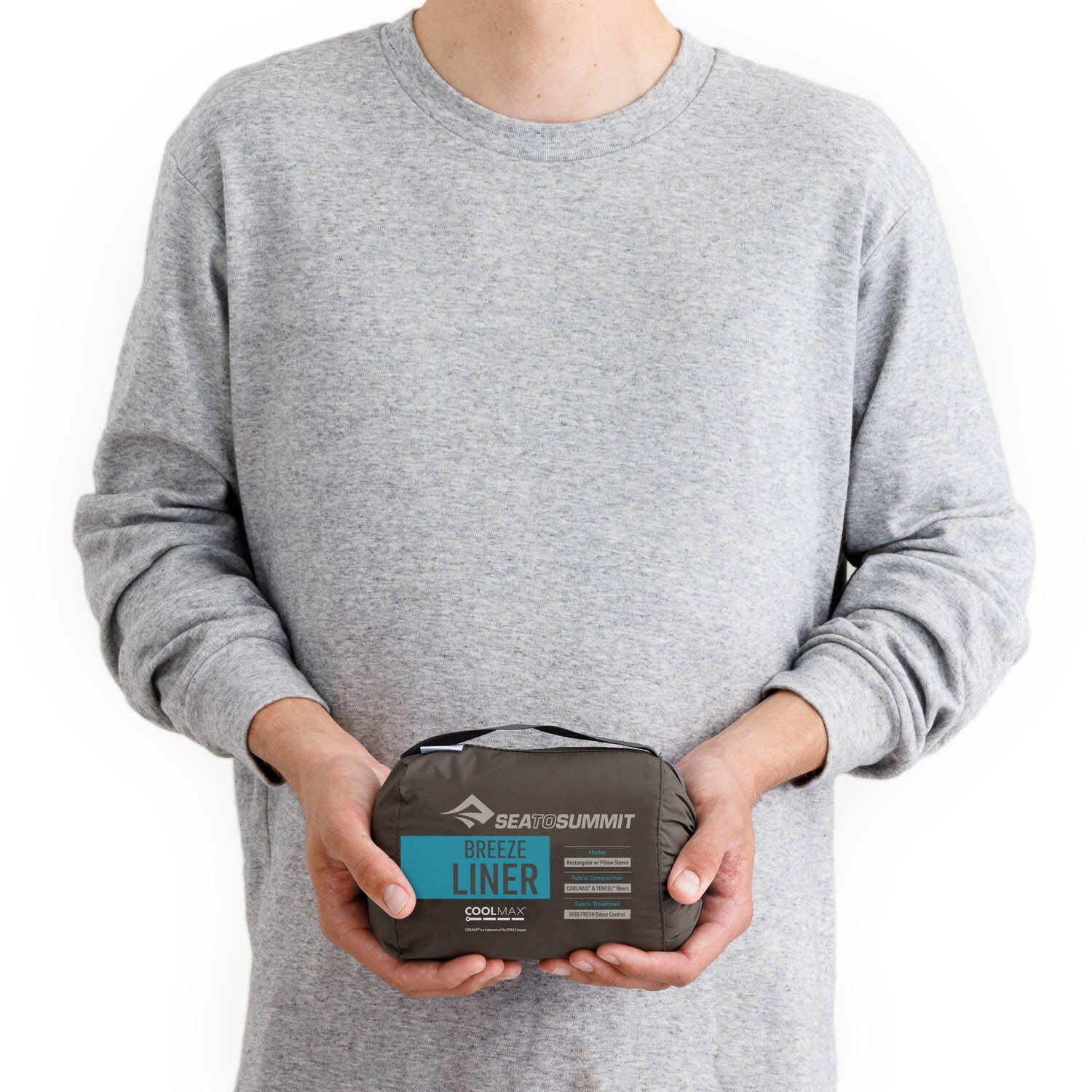Sea to Summit Breeze Rectangular Liner W/Pillow Sleeve