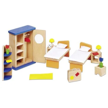 goki Puppenmöbel Schlafzimmer
