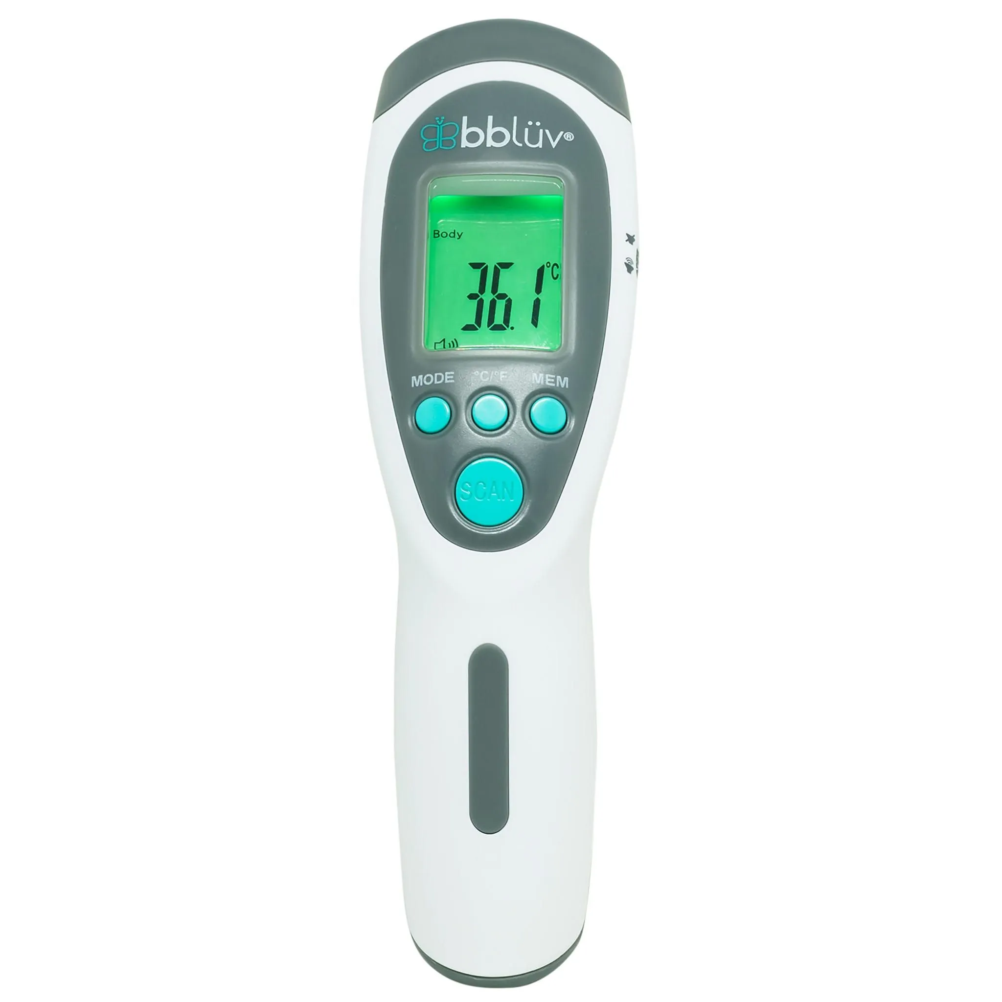 Bblüv Thermomètre Numérique Sans Contact 4-en-1 Termö