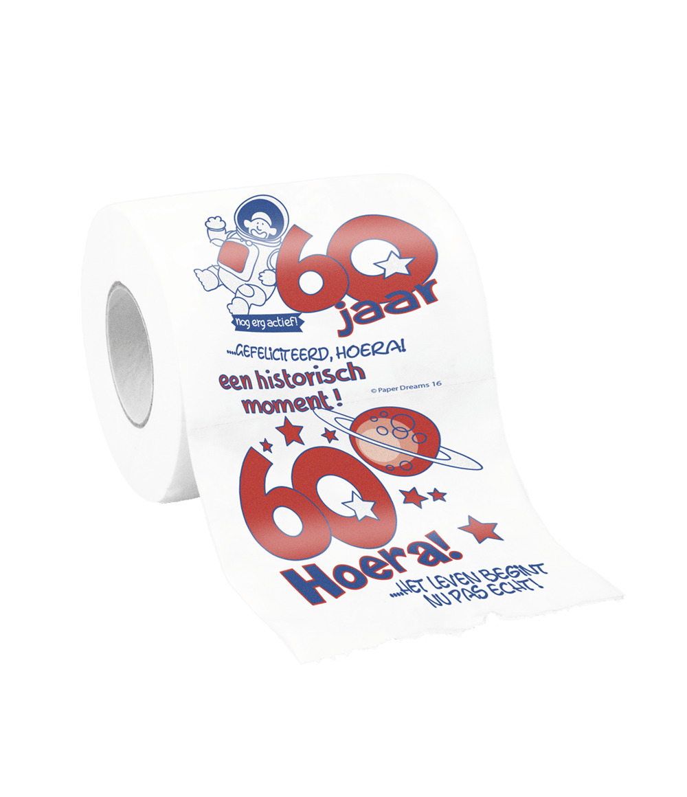 Toiletpapier 60 Jaar