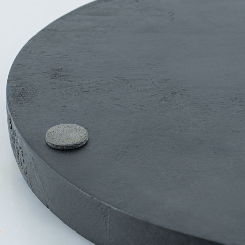 Plateau rond sur pieds 'Manguier'