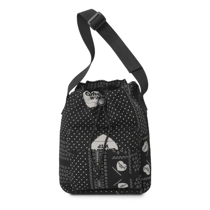Carhartt WIP Sac Bandoulière Heart Bandana | Noir