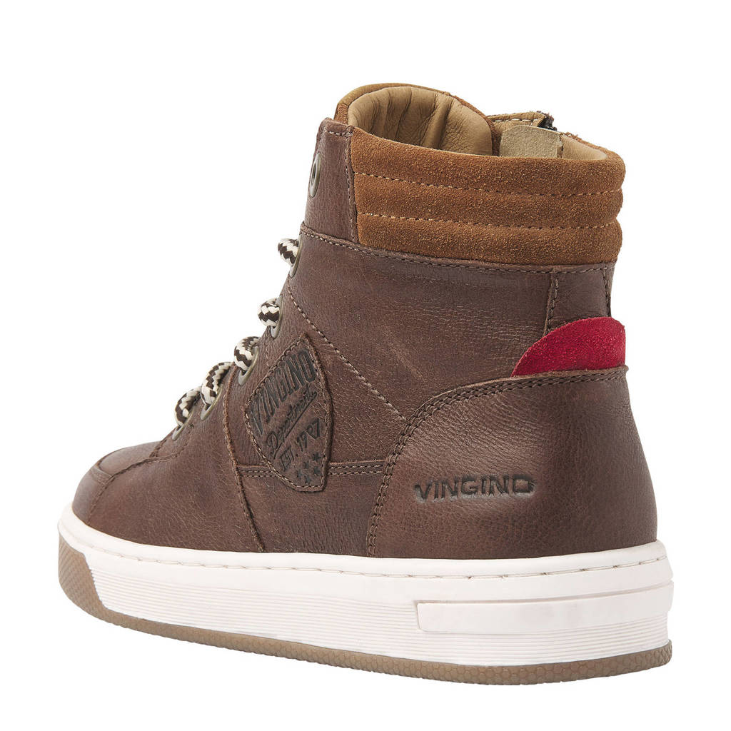 Vingino Duncan Midleren sneakers bruin