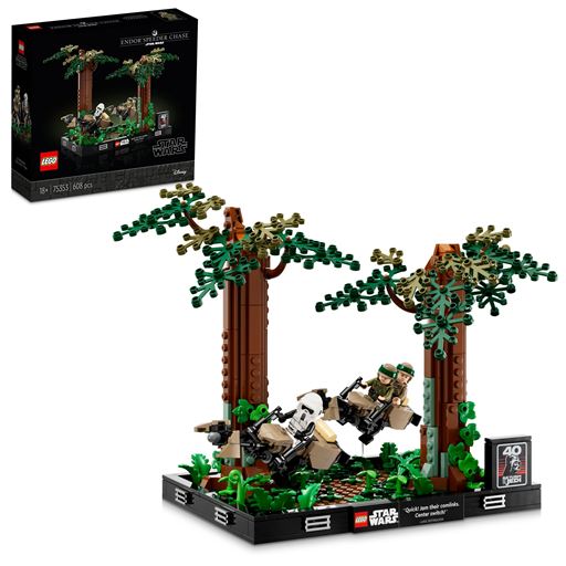 LEGO Star Wars - Diarama Med Speederjagt På Endor - 75353