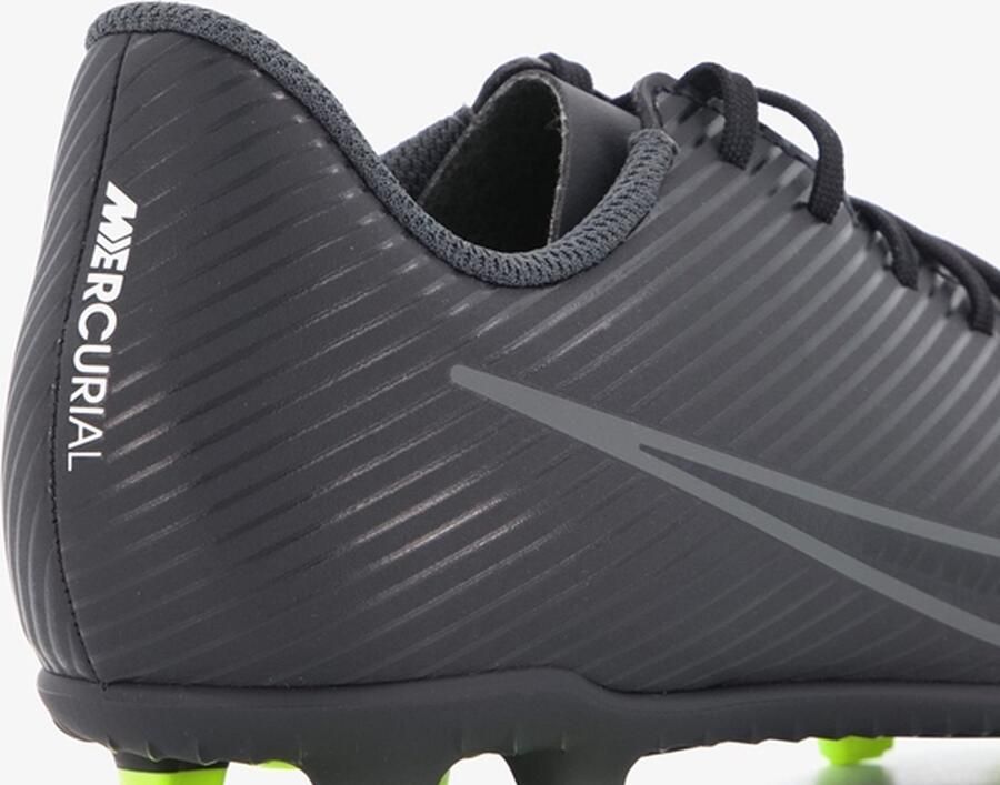 Nike Jr. Mercurial Vapor 15 Club FG MG Voetbalschoenen voor kleuters kids(meerdere ondergronden) Black Summit White Volt Dark Smoke Grey Kind