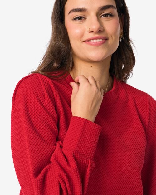sweat Cherry pour femmes rouge