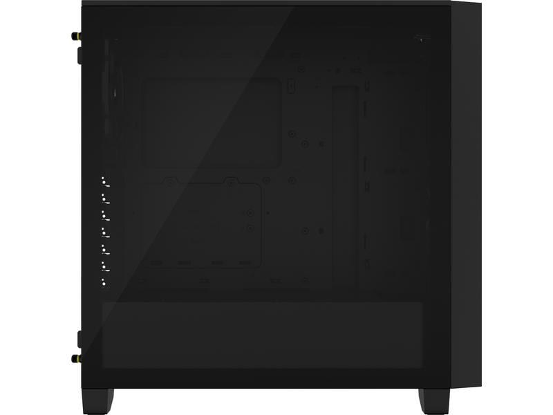 Corsair PC-Gehäuse 3000D Airflow Schwarz Mid-Tower PC-Gehäuse mit gehärtetem Glas
