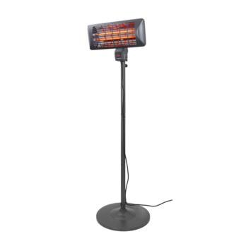 Eurom elektrische terrasverwarmer met standaard Q-time 2000S