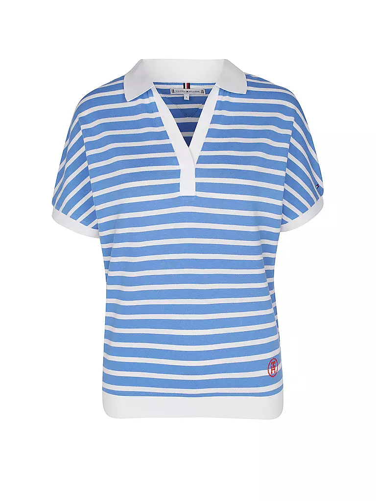 TOMMY HILFIGER Poloshirt hellblau
