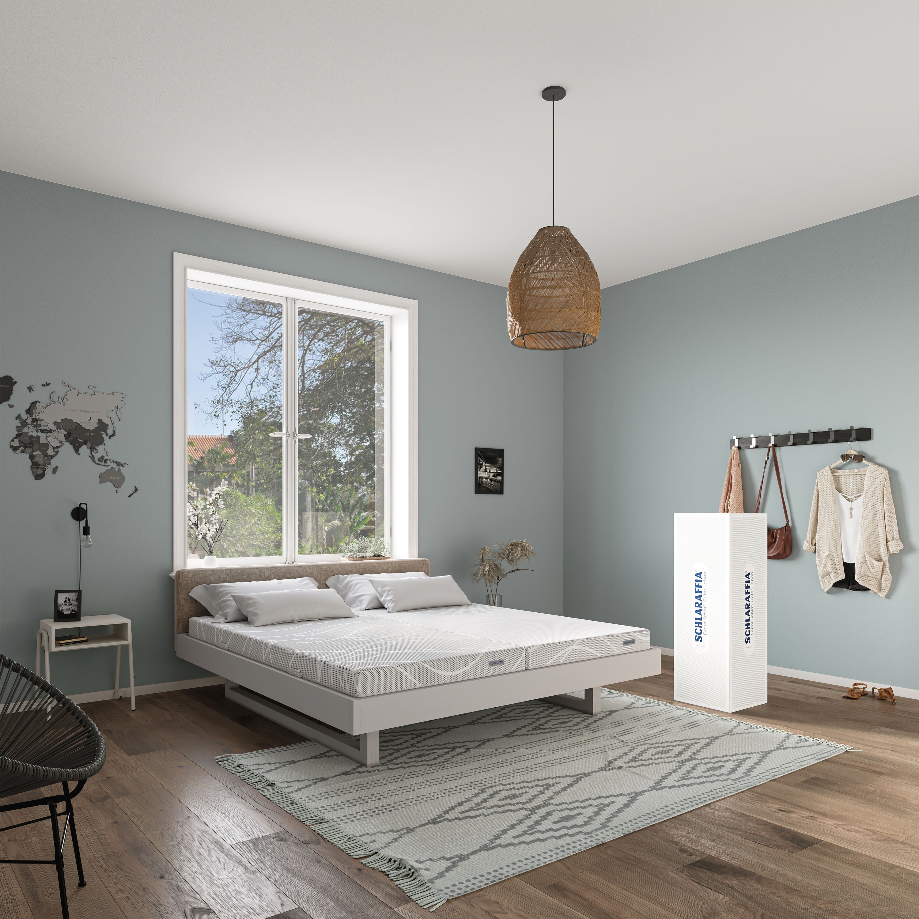 Taschenfederkernmatratze SCHLARAFFIA MYNAP 80 x 190 cm