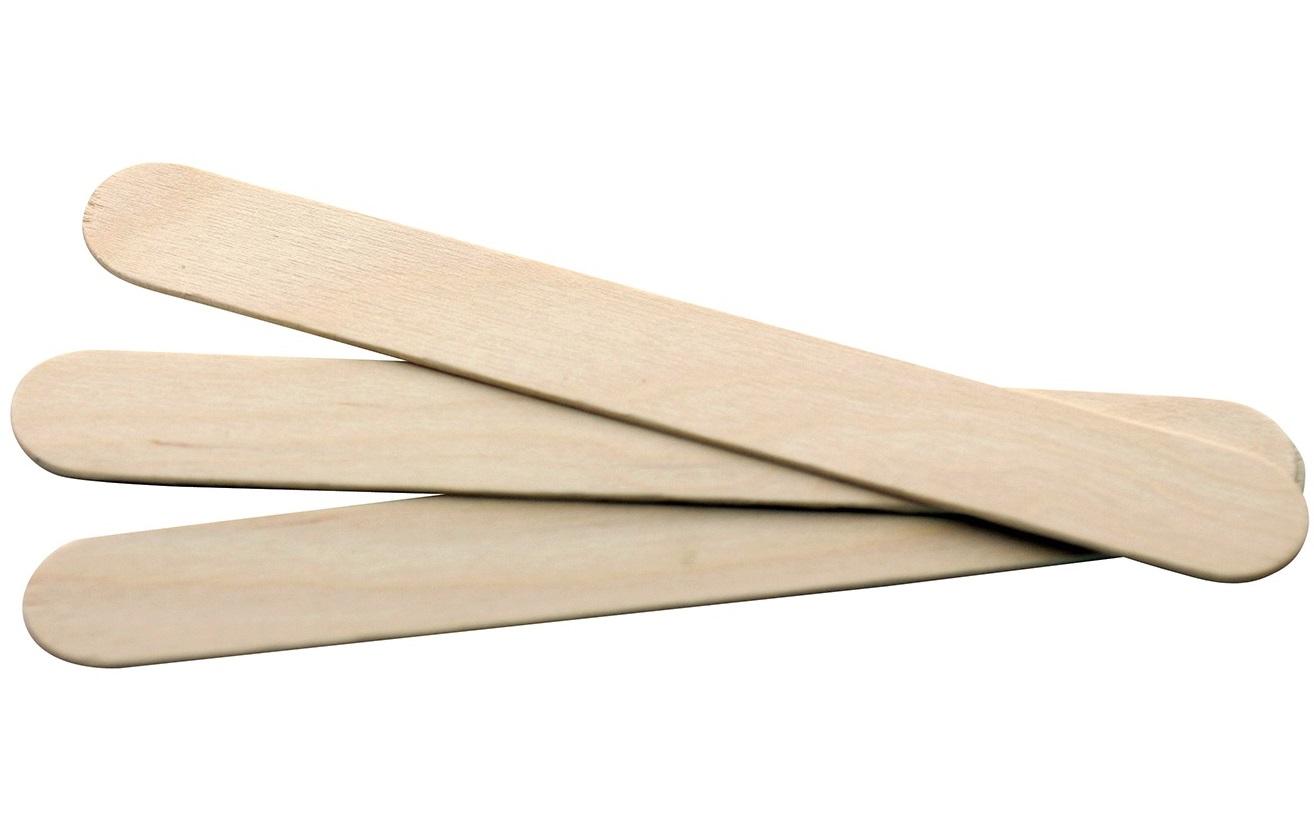 Holz Spatel 10-teiligNatürlicher Enthaarungs-Holzspatel zum Auftragen von Zuckergel