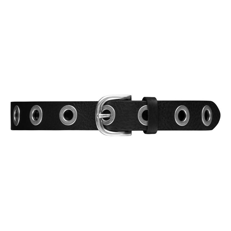 Depeche 13702 Jeans belt ZWART [097 black/silver]