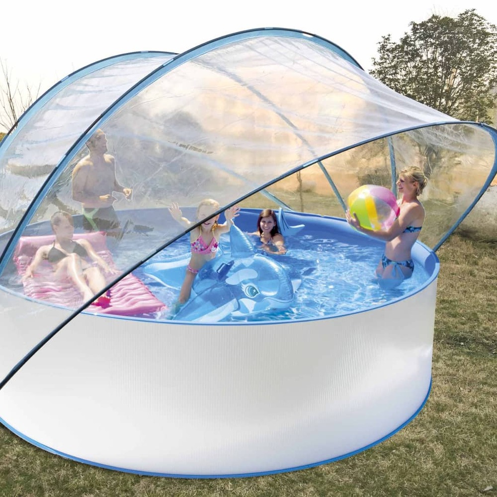 Dôme de piscine 440 x 220 cm