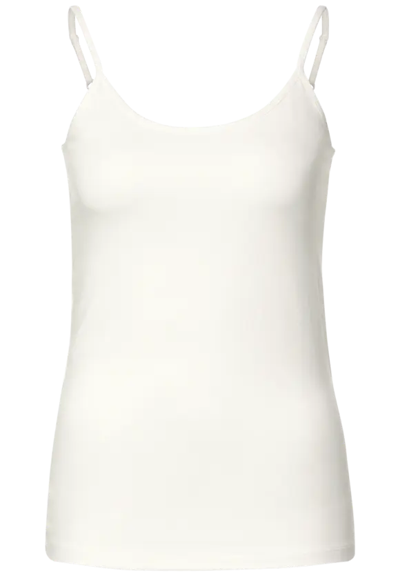 Basic Trägertop - off white