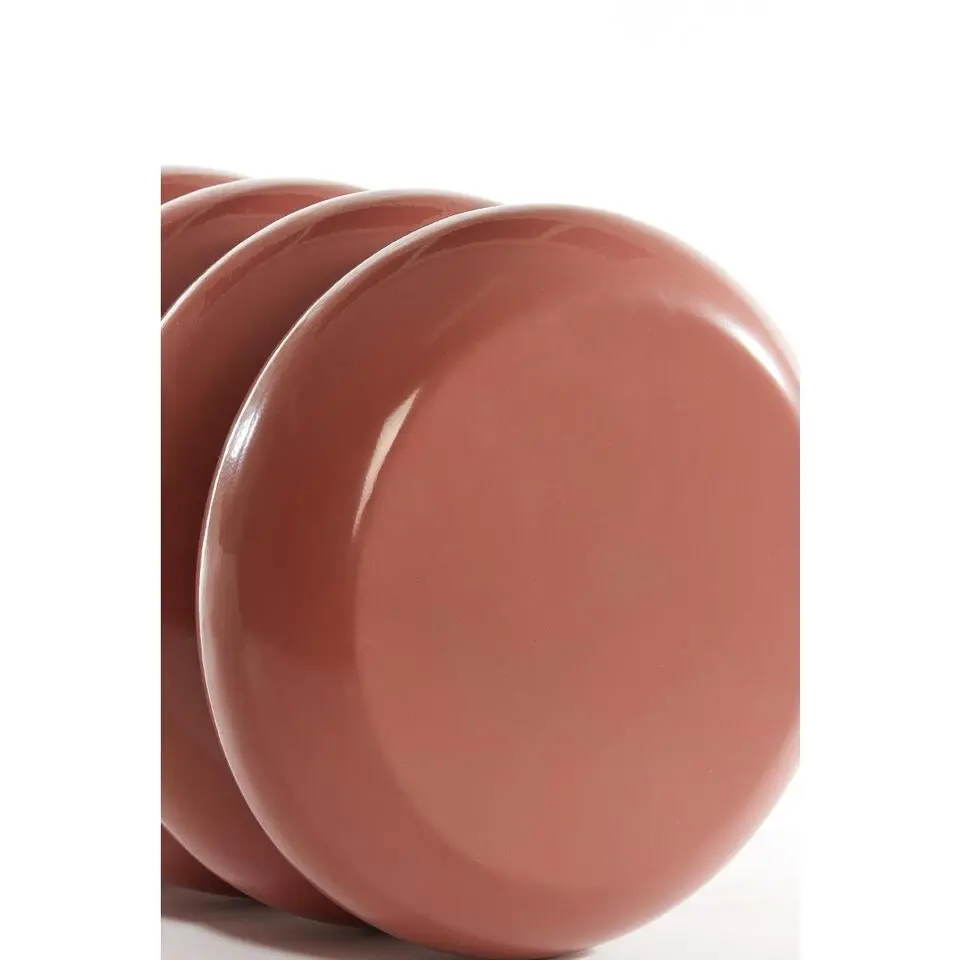 Bijzettafel Mirogi - Rood - Ø30cm