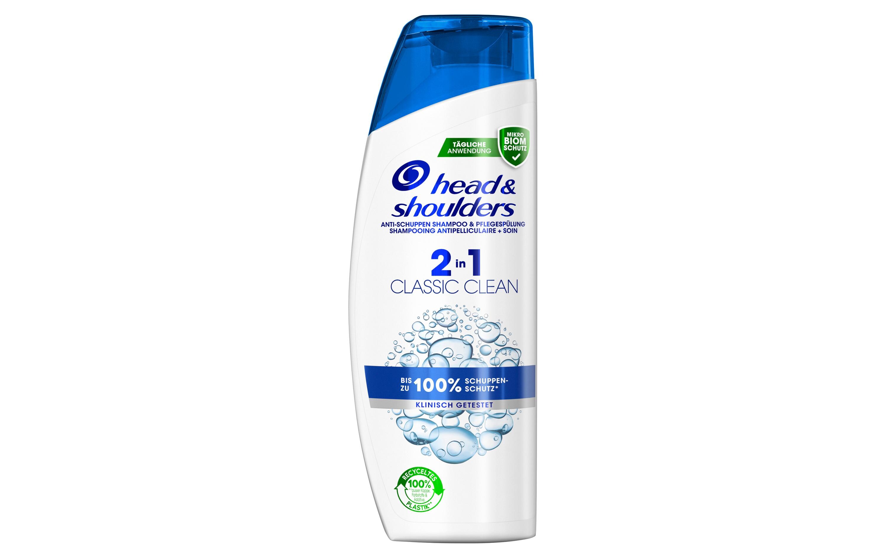 Shampoo Anti-Schuppen 2in1 classic clean 250 mlHochwertiges Haarshampoo für gesunde Haare